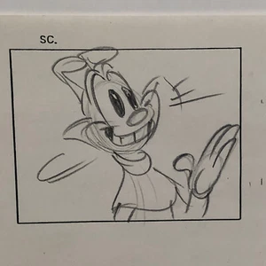 ANIMANIACS Animation Storyboard Illustration Drawing Sketch Story Board Art - Picture 1 of 7