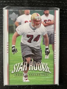 2007 Upper Deck Rookie NFL Football Card Joe Staley San Francisco 49ers #261 - Picture 1 of 2