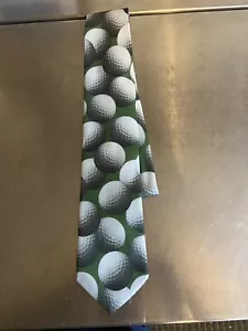 Ralph Marlin Golf Ball Tie - Picture 1 of 2