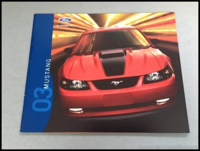 2003 Ford Mustang and GT 20-page Car Sales Brochure Catalog - Mach I Convertible - Изображение 1 из 4