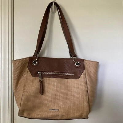 "Cartera Chaps marrón y tostada 14 1/2"" X 10""" Foto 1 de 4