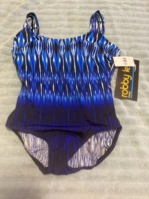 LONGITUDE  By Robby Len. Blue NWT Size 8 - Image 1 of 2