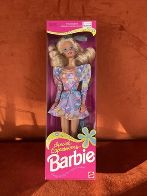 1992 Mattel Special Expressions Barbie Doll NRFB #10048 Woolworth Fashion Doll - Image 1 of 4