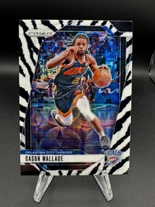 2024-25 Prizm China Cason Wallace TIGRE BIANCA SSP OKC Thunder #212 anno campione!! - Foto 1 di 2