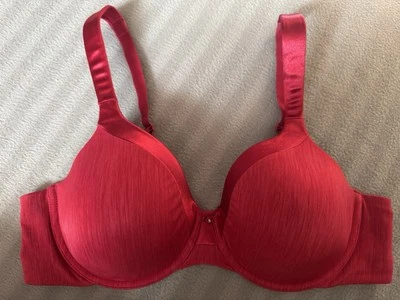 Vanity Fair Women Bra / Red /Size 38C Adjustable Strap/Row Hook & Eye /Underwire - Image 1 of 4