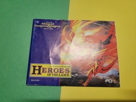 1991 NINTENDO NES Heroes of the Lance AD&D Instruction Booklet Manual ONLY