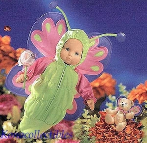 American Girl Bitty Baby Schmetterling Kostüm Outfit Neu! Halloween! - Bild 1 von 4