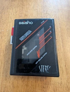 Vintage Saisho PS35R Personal Walkman Cassette Player Recorder. Made In Japan. - Picture 1 of 5