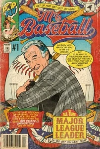 Brewers Bob Uecker "Mr. Baseball" Pop Fly Shop Art Print Daniel Horine 161/465 - Picture 1 of 5