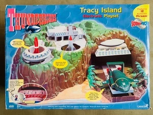 Thunderbirds Tracy Island Electronic Play Set Boxed Vintage 1999 Toy Unused - Picture 1 of 10