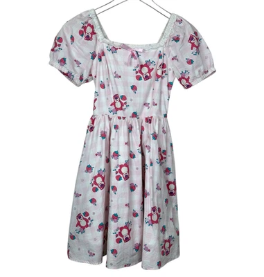 Vestido Disney Pixar Toy Story Lotso para mujer XS rosa manga abullonada su universo Foto 1 de 4