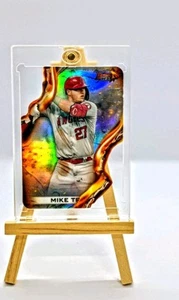 Bowman's Best 2021 - refractor ola de calor troquelado Mike Trout #HW-10 - Imagen 1 de 6