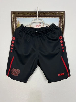 Jako Bayer 04 Leverkusen Football Train Black Shorts Soccer Athletic Mens Sz L - Image 1 of 4