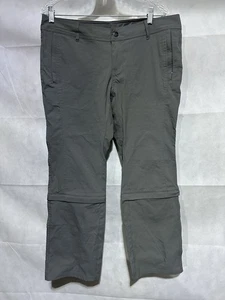 Rei Damen 14 Petite Activewear wandelbare Hose gerades Bein grau Stretch gebraucht, in einwandfreiem Zustand - Bild 1 von 7