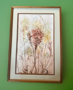 Vintage Modernist Chunky Impasto Original Still Life Oil Painting 1960s Or 1970s - Picture 1 of 7