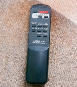 CANON WL-60 Genuine Remote Control For Canon Camcorder  - Picture 1 of 3