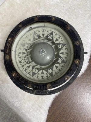 Brújula náutica vintage de barcos E. S. Ritchie & Sons. Boston #62158 Foto 1 de 4