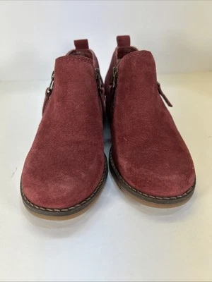 Hushpuppies Women’s Burgundy Red Shooties Booties Side Zip US 6 - Image 1 of 4