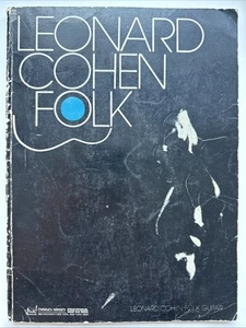 Leonard Cohen Folk Guitar Songbook 1972 Softback / Paperback - Picture 1 of 10