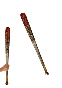 Bloody Baseball Bat with Barbed Wire (74.5cm) Fancy Dress Halloween Costume - Picture 1 of 1