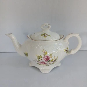 VTG James Kent Old Foley Teapot Staffordshire England Porcelain Floral Teapot - Picture 1 of 8