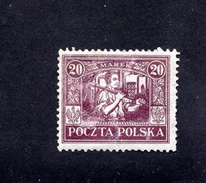 Poland 1922 stamp Mi#15 MH CV=18$ - Picture 1 of 2