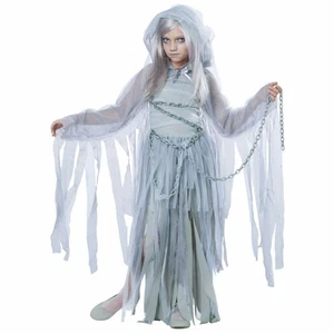 Haunting Beauty Ghost Bride Spirit Horror Halloween Dress Up Girls Costume - Picture 1 of 2