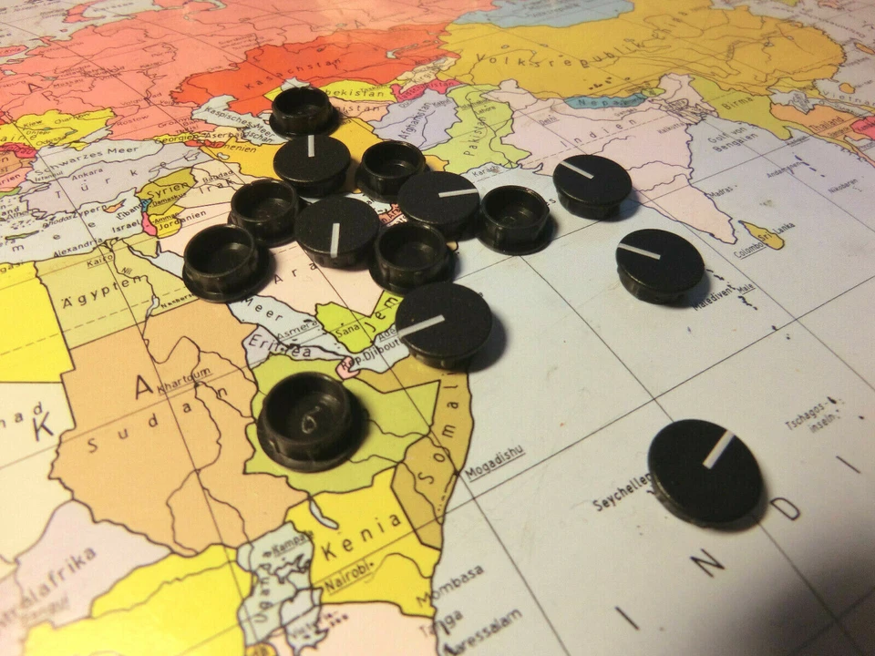 Lexicon PCM 80/81/90/91 - Black Knob Cap 15 mm - NOS  - Also for Klark DN34 - - Bild 1 von 1