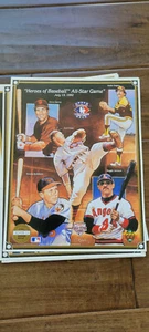 1992 UPPER DECK COMMEMORATIVE SHEET PADRES ALL STAR GAME REGGIE STEVE GARVEY SGA - Picture 1 of 1