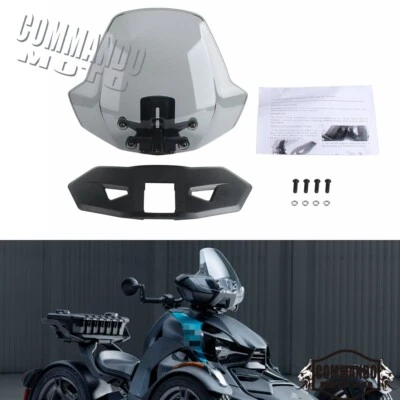 ATV Windshield Kit For Can-Am Ryker 600 ACE Ryker 900 Sport Rally Edition ACE - Image 1 of 4