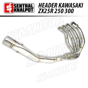Fit For Kawasaki ZX25R 250 300 Head Header Front Pipes Custom Exhaust - Bild 1 von 3