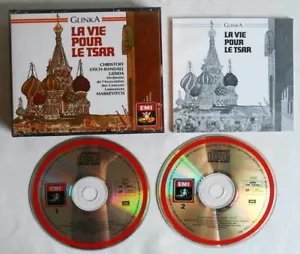 2 CD Box Glinka: La Vie Pour le Tsar - Gedda Markevitch Stich-Randall (EMI) - Bild 1 von 2