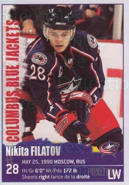 2009-10 Panini Stickers #208 Nikita Filatov - Image 1 of 1