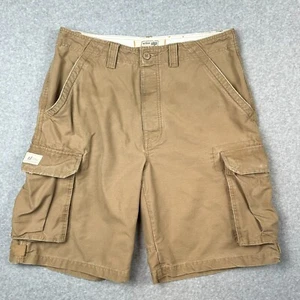 Urban Pipeline Cargo Shorts Mens 34x10 Khaki Vintage Surplus Y2K 90'S Baggy - Picture 1 of 13