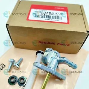 New OEM FUEL SHUT OFF FUEL PETCOCK For HONDA 99-08 TRX400EX 09-14 TRX400X USA - Picture 1 of 4