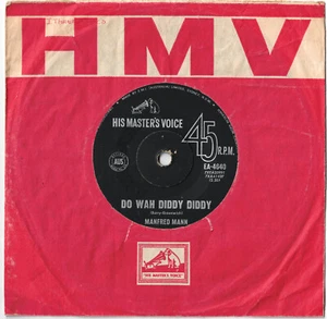 MANFRED MANN - DO WAH DIDDY DIDDY Very rare 1964 Aussie POP Single Release! - Picture 1 of 1