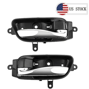 Left+Right Side Interior Door Handle Fit For 2013-2017 Nissan Altima Pathfinder - Picture 1 of 8