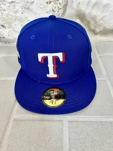 Gorra ajustada para hombre NewEra Royal Texas Rangers 2023 Serie Mundial Campeón 59FIFTY 7 1/4 - Imagen 1 de 7
