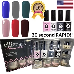 30-second Rapid Air-drying 6 color Nail Dipping Starter Kit - Seabreeze Sunset - Picture 1 of 5