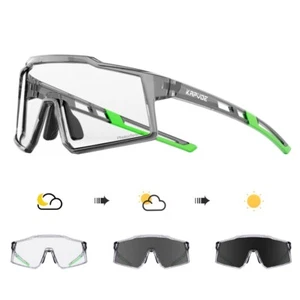 Photochromic Cycling Glasses Kids MTB Sunglasses Girl Boy Driving Riding Goggles - Picture 1 of 17