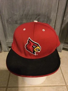 Louisville Cardinals TPX The Game Pro Fitted Flex Cap Embroidered Flat Bill - Picture 1 of 6