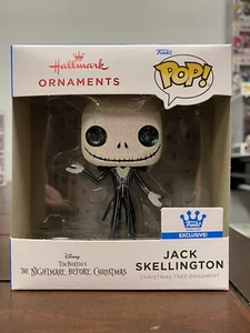 Jack Skellington Brillo Funko Excl Sello Adorno Pesadilla Antes de Navidad - Imagen 1 de 8