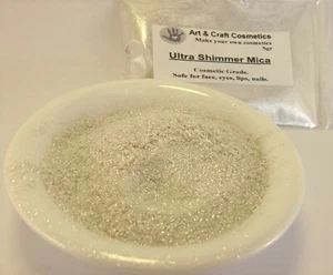 Ultra Shimmer Mica High Very Shiny Natural Cosmetic Grade Home Makeup Eye-shadow - Picture 1 of 3