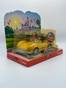 Disney Autopia Classic Car #01 Collectible, 2000 - Yellow Chevron New in Box - Picture 1 of 7