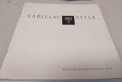 1989 CADILLAC Range  Sales Brochure Large Size 82 Pages - image 1 of 4