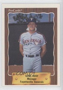 1990 ProCards Minor League Gene Roof #2423