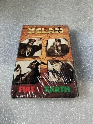 X-Clan – Fire & Earth SEALED CASSETTE  - Image 1 of 3