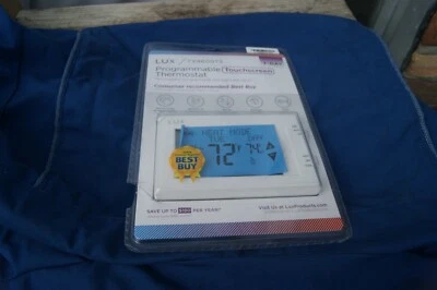LUX 7-day touchscreen TX9600TS programmable thermostat | lux products - Image 1 of 3