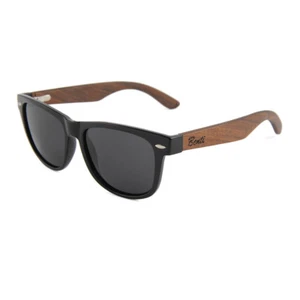 Holz Sonnenbrille 100% polarisiert UV geschützt Unisex Sonnenbrille Brazilian Walnut - Bild 1 von 1