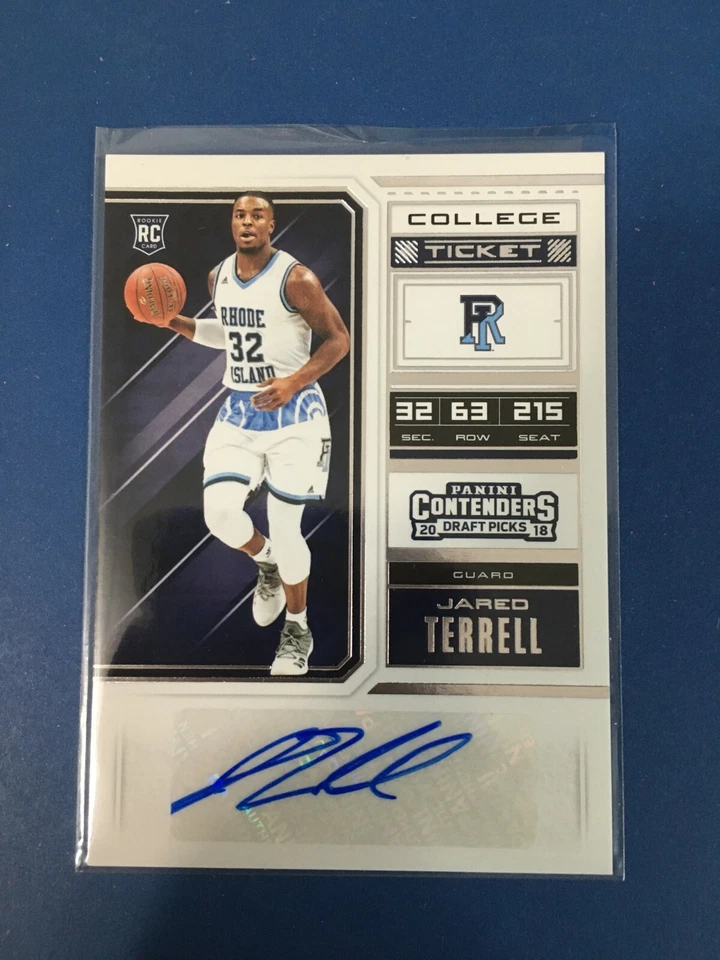 F114,858  2018-19 Panini Contenders Draft Picks #99 Jared Terrell AUTO RC - Image 1 of 1